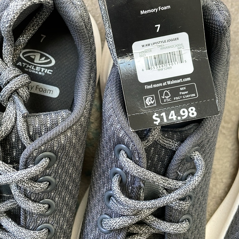NWT  Womens Lifestyle Jogger Sneakers from Athletic Works - Picture 5 of 7